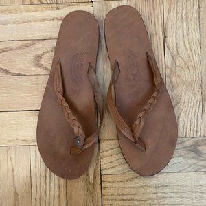 Rainbow Flipflop Sizes 7.5-8.5